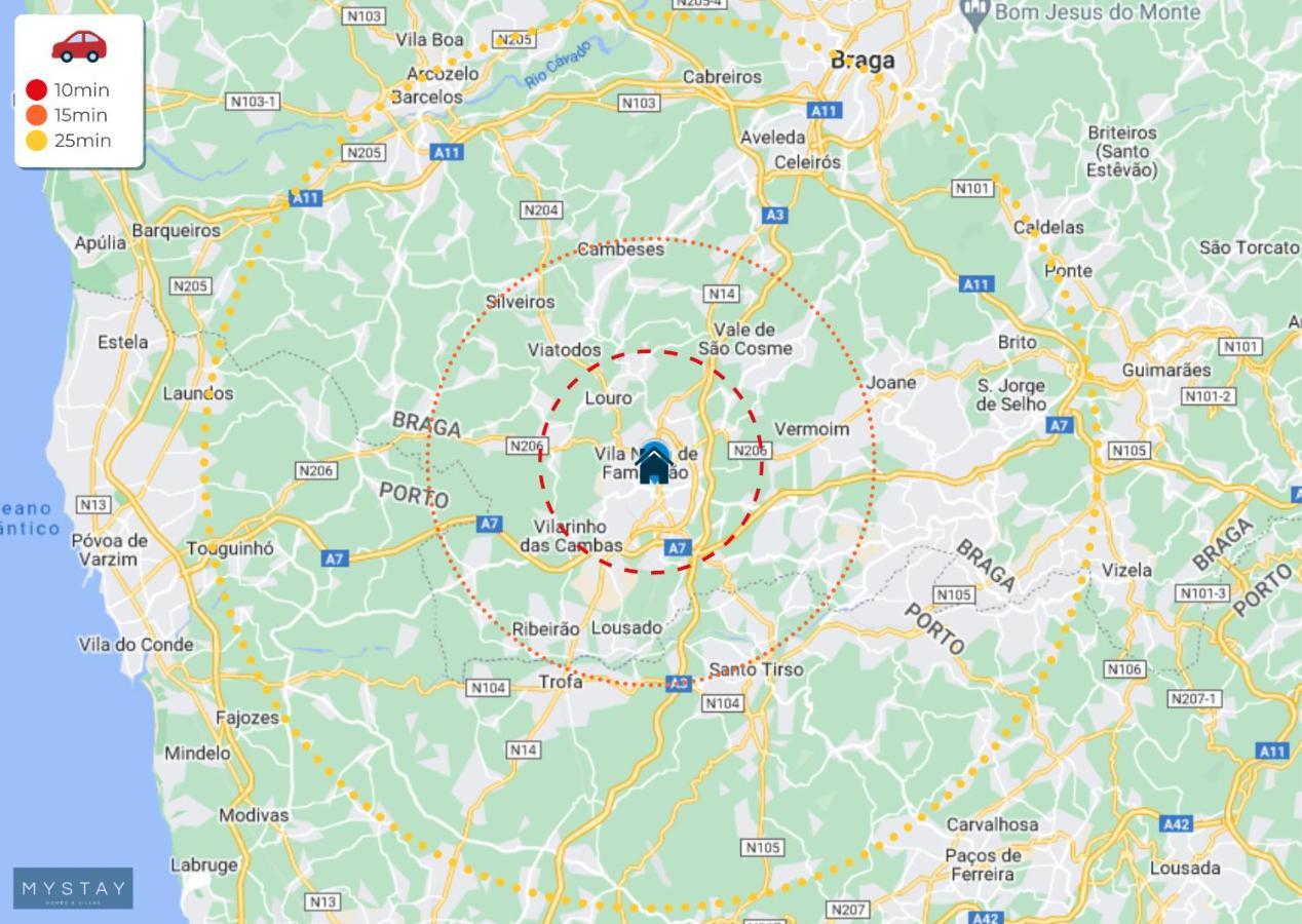 Mystay - D Maria Apartments Vila Nova de Famalicão Kültér fotó